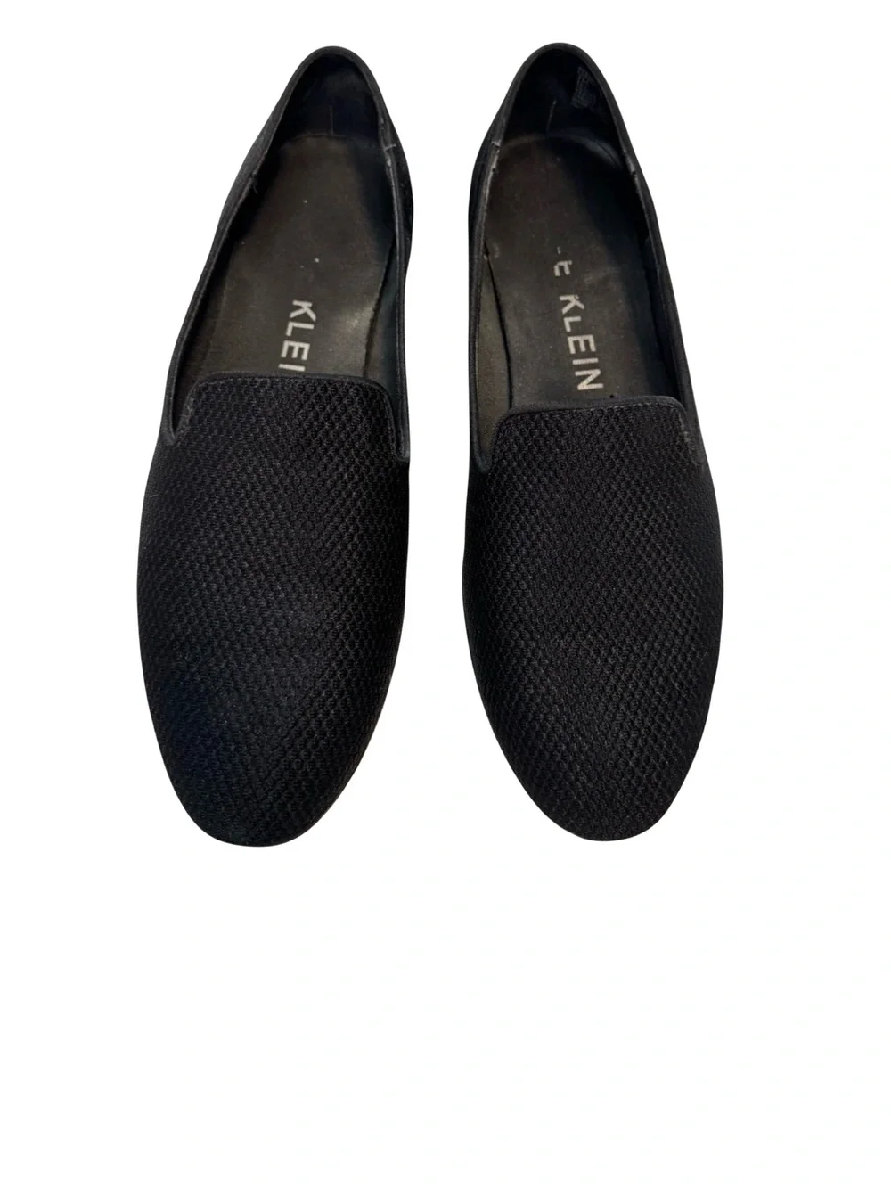Anne  Klein  Women’s  7 Black  Knit Loafers Flats  Comfort  Lightweight  Casual